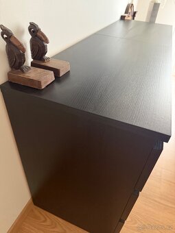 MALM Komoda se 3 zásuvkami, bílá, 80x78 cm - 3