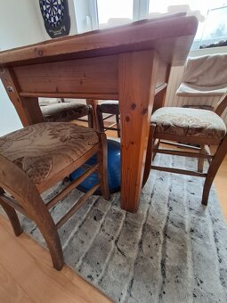 Stul a 4x židle - 3