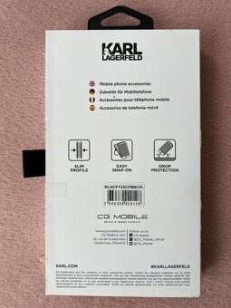 iPhone 13 Pro Max obal kryt Karl Lagerfeld pink - 3
