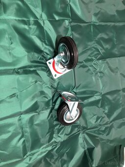 Prodám 2 x otočné kolo průměr cca 15,5 cm, zatížení 145 kg - 3