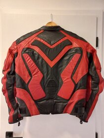 Kožená bunda na motorku Brixton vč. chráničů vel. S - 3