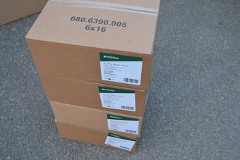 Škoda Kamiq/Scala,S.Arona– NOVÉ 16 originál Alu disky-černé - 3