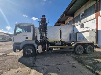 MAN TGS 26.440 6x4 (2010) kontajnerový nosič + HR Loglift - 3