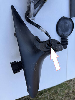 Levé zrcátko Octavia 1 - díly - 3