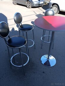 Barové židle a stůl - 3