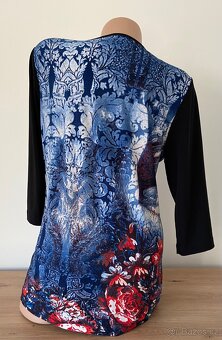 Dámská barevná halenka Alfredo Pauly L/XL - 3