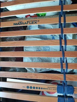 Prodám 2x lamelový rošt Matraflex 90x200 cm T6 150kg - 3