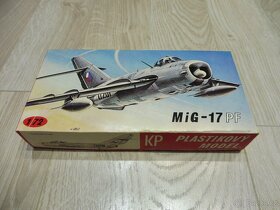 Stavebnice letadla AVIA S-199 a MiG-17 PF - 3