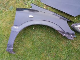 Opel Zafira kapota, nárazník, světla, blatníky - 3