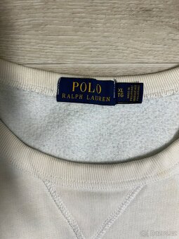 Ralph Lauren bílá mikina - 3