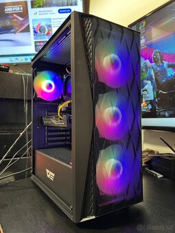 Herní pc, Ryzen 5 až 32GB DDR, SSD + HDD, RX 470 4GB Win 11 - 3