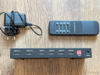 HDMI Matrix/Mux/přepínač 4x2 - 3