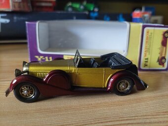 Matchbox yesteryear Y11 Lagonda VZÁCNÝ ODSTÍN MAROON - 3