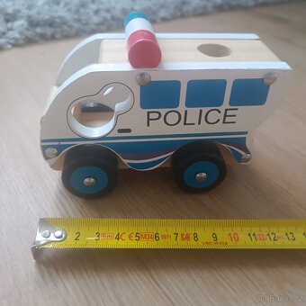 Dřevěný set autíček OUS - 3
