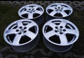 Alu disky originál Škoda Rapid,Fabia, Roomster 5x100 R15 - 3
