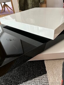 Konferenční bílý stolek - 3