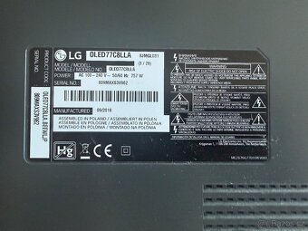 Televize LG OLED 77" OLED77C8LLA - 3