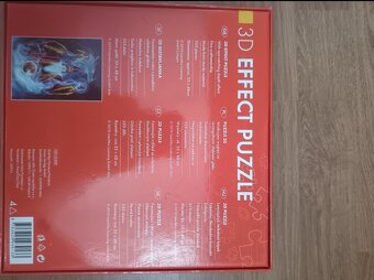 3D efekt puzzle – Kouzelník / 555 dílků - 3