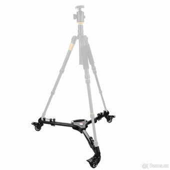 Kolečka Kingjoy VX 600 pod stativ na kameru - 3