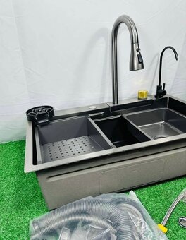 Multifunkční kuchyňský dřez s vodopádem 754620cm - 3