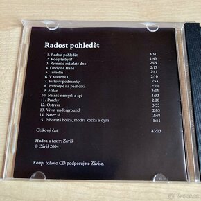 Prodám CD - ZÁVIŠ - Radost Pohledět - Kníže Pornofolku - 3