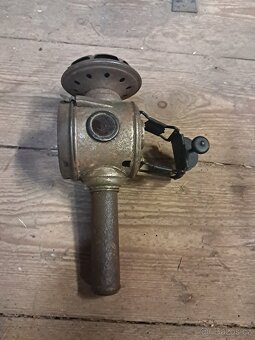 LUXOR značená svíčková lampa na historické kolo - 3