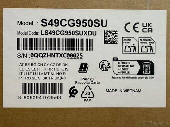 Nový, 49" OLED monitor Samsung Odyssey G9, záruka 2 roky - 3