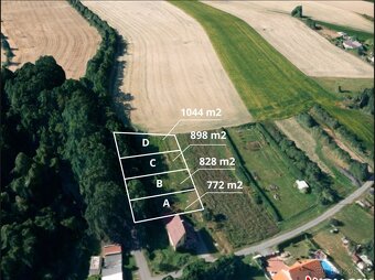 Stavební pozemek s projektem - Hukovice - 3