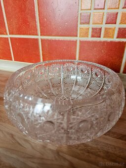 broušená "cukřenka" Bohemia Crystal - velká - 3
