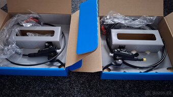 SHIMANO Brzdy Deore BR-M6100 přední+zadní kotoučové hydrauli - 3