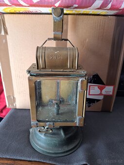 Stará karbidová lampa kolem roku 1900 - 3
