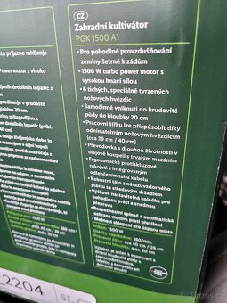 Kultivátor parkside nový - 3