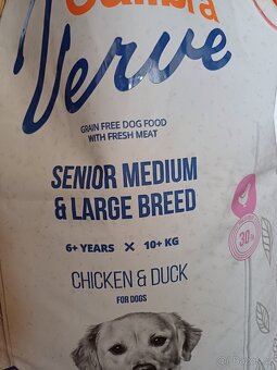 Calibra Dog Verve , Senior M&L Chicken&Duck 12kg - 3