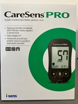 Nový, nepoužitý glukometr CareSens Pro - 3