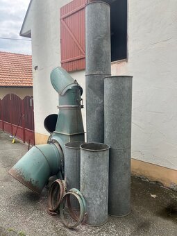 Prodám výfuk na seno a slámu včetně příslušenství - 3