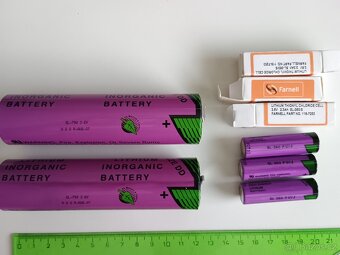 Lithiové baterie DD a AA - 3