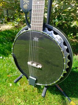 6-ti strunné banjo Ortega OBJ350/6-SBK - 3