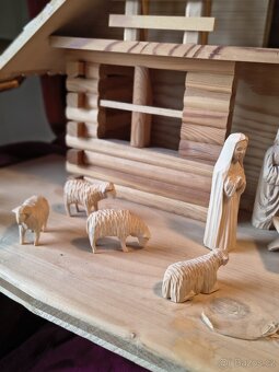 Dřevěný betlém - 3