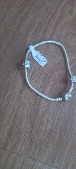 Stříbrný náramek Pandora - 3