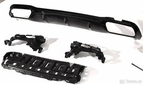 Difuzor E63 look na Mercedes E - W213 černý lesk - 3