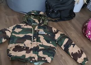Péřová bunda Off white Camouflage původní cena 1650 Euro - 3