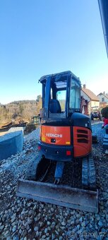 Hitachi zx22 minibagr 2,5t - 3