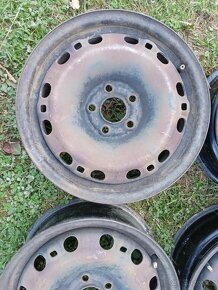 Škoda romster-plechove disky 15" - 3