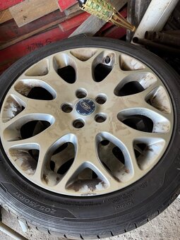 Prodám gumy letní HANKOOK 205/50R17 93W XL disky Ford Focus - 3