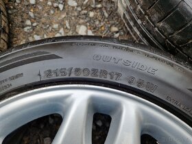 Letní sada Originál Mercedes-Benz 215/50 ZR17 - 3