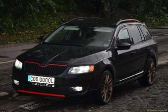 Octavia 3 Kombi Zadní spoiler Stylla nový zabalený - 3