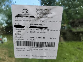 8x Izolační dvojsklo 1080 × 880 mm – TOP kvalita
- 3