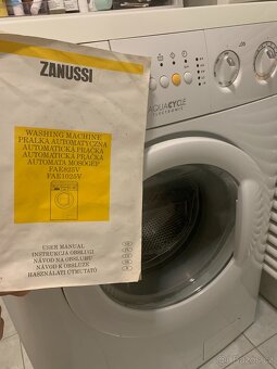 Prodám pračku Zanussi FAE825V (AQUACYCLE Electronic) - 3