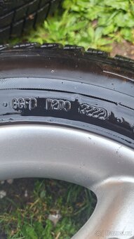 Alu kola 4x100 13" 165/70 zimní pneu - 3