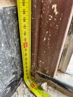Zateplené vchodové dřevěné dveře EURO - 3